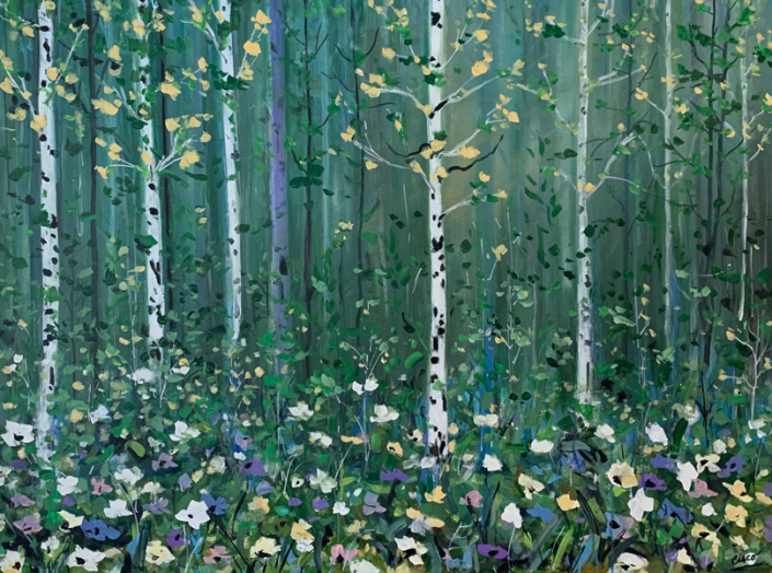 Canadian Artist Cisco - Treescape Paintings