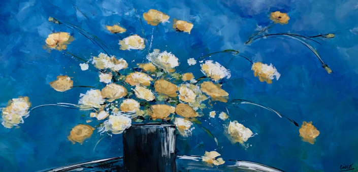 Canadian Artist Cisco - Floral Flower Paintings