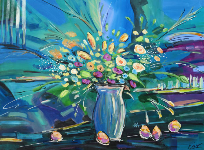 Artist Cisco - Flower - Floral Paintings