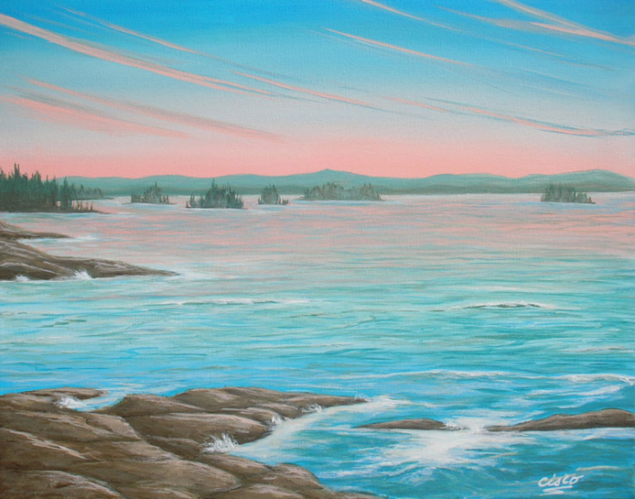 Artist Cisco - Canadian Landscape Paintings - Seascape Paintings