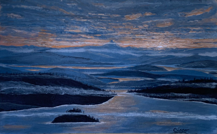Artist Cisco - Canadian Landscape Paintings - Seascape Paintings