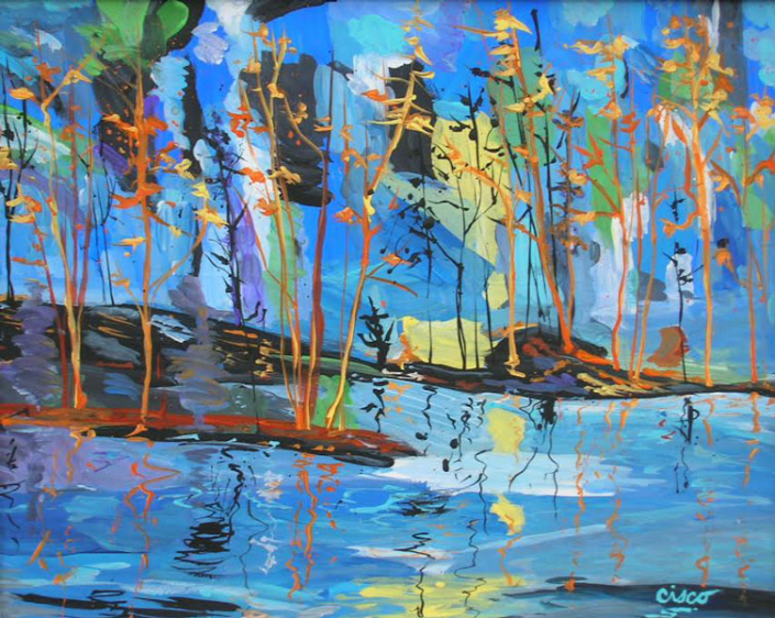 Artist Cisco - Canadian Landscape Paintings - Seascape Paintings