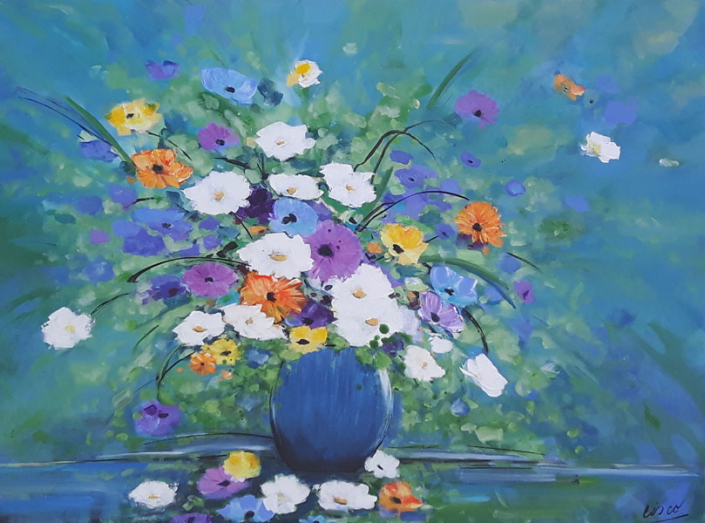 Artist Cisco - Flower - Floral Paintings